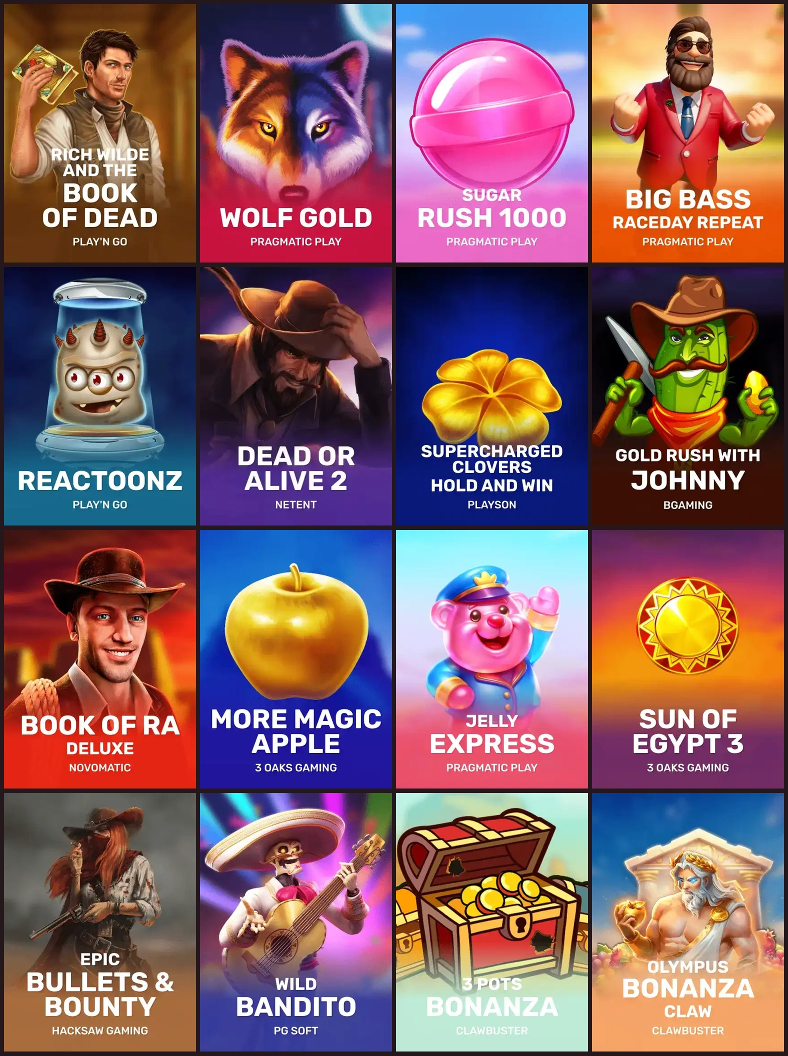 16 echte Slot-Cover bei Beef Casino